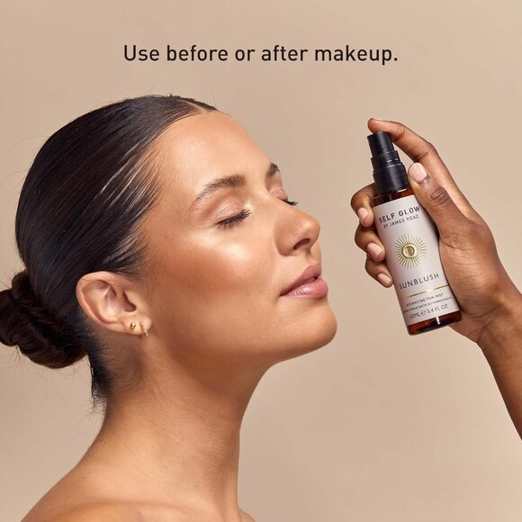 James Read-Sunblush Hydrating Tan Mist with Rosewater|Gradual Tanner to Hydrate - Picture 4 of 8